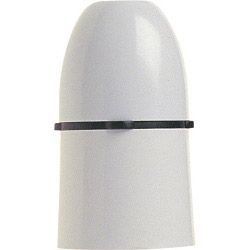 Dencon BC Cord Grip Lampholder White Pre-Packed