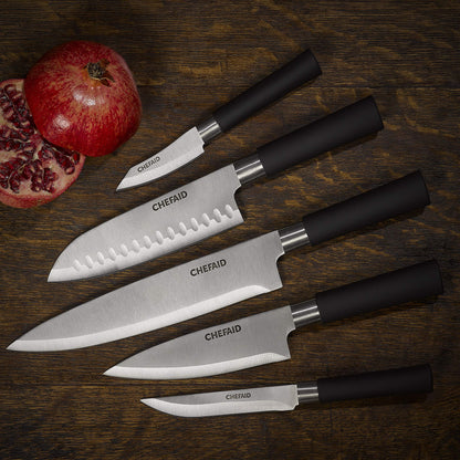 Chef Aid Santoku Utility Knife 7"