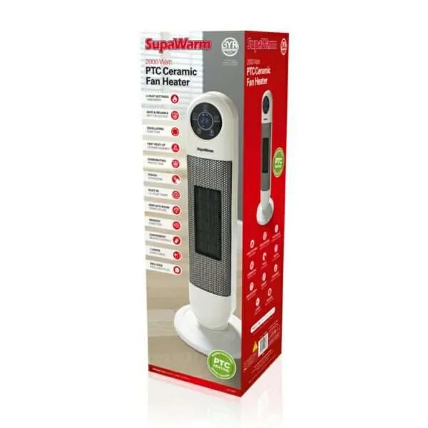 SupaWarm Ptc Ceramic Tower Heater