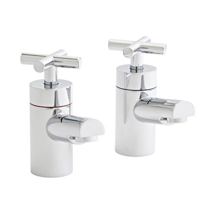 Times Pair Bath Pillar Taps