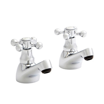 Victory Pair Basin Pillar Taps