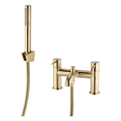 Ottone Bath Shower Mixer Brushed Brass