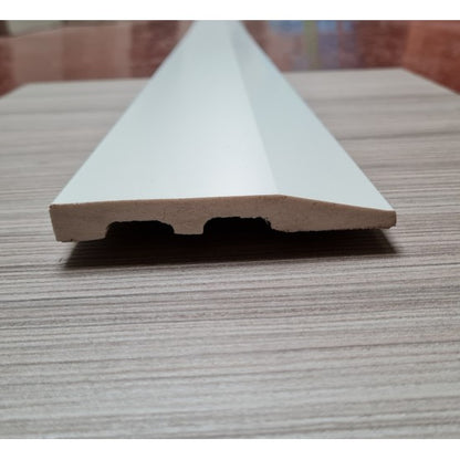 Emafyl White Chamfored Skirting Board