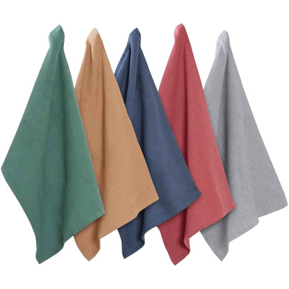 20 Pack Tea Towel Waffle Kitchen Tea Towels Cotton Absorbent Long Lasting Catering Bar Dish Towel, Assorted by OLIVIA ROCCO