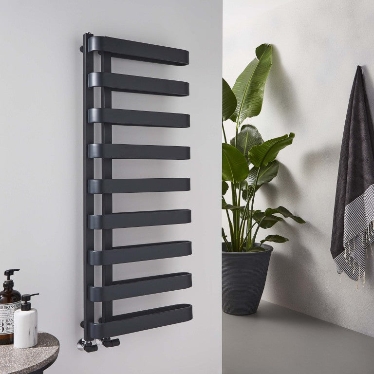 Texas 1300 x 500 Towel Rail Anthracite