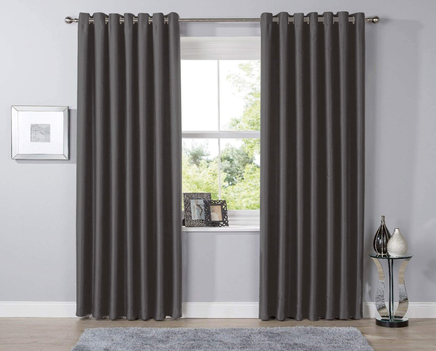 Thermal Blackout Room Darkening Curtains Energy Saving Light Blocking Panels in 12 Colours for Bedrooms and Living Rooms Multiple Sizes by OLIVIA ROCCO