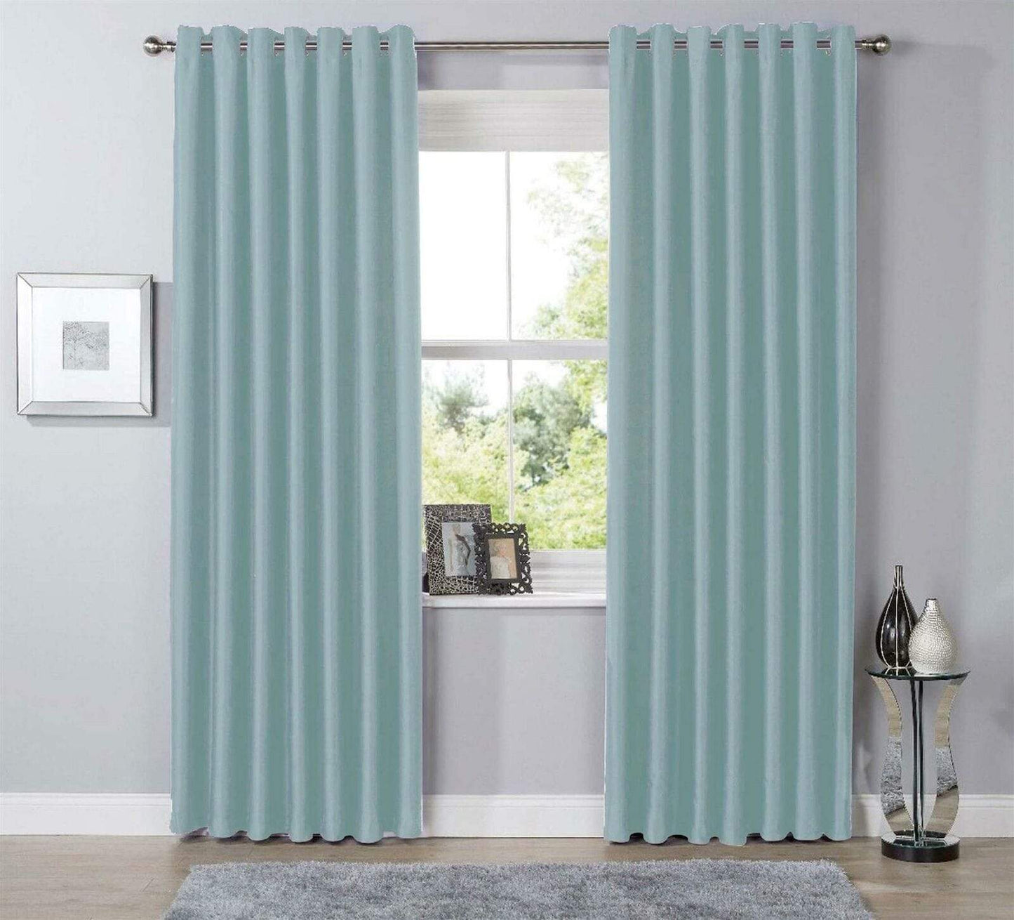 Thermal Blackout Room Darkening Curtains Energy Saving Light Blocking Panels in 12 Colours for Bedrooms and Living Rooms Multiple Sizes by OLIVIA ROCCO