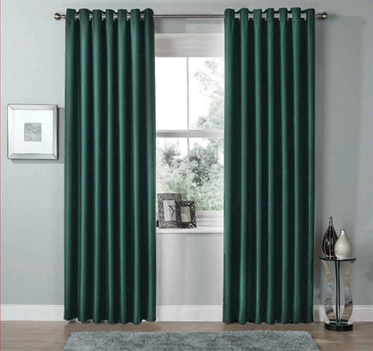 Thermal Blackout Room Darkening Curtains Energy Saving Light Blocking Panels in 12 Colours for Bedrooms and Living Rooms Multiple Sizes by OLIVIA ROCCO