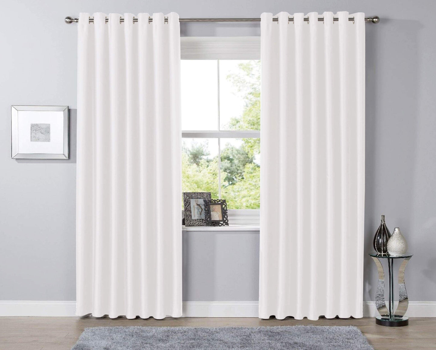 Thermal Blackout Room Darkening Curtains Energy Saving Light Blocking Panels in 12 Colours for Bedrooms and Living Rooms Multiple Sizes by OLIVIA ROCCO