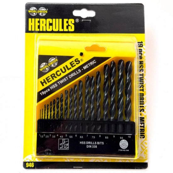 Hercules Hss Twist Drill Set