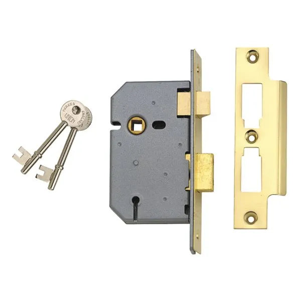 Union 3 Lever Mortice Sashlock