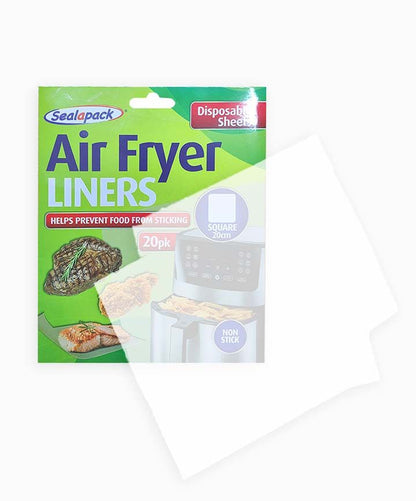 Sealapack Disposable Air Fryer Liner Square 40 Pack