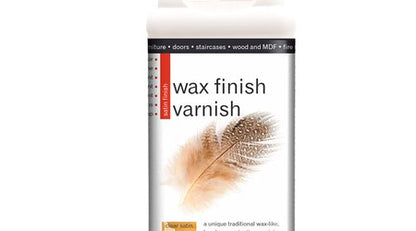 Polyvine Wax Finish Varnish Satin Finish 1L Clear