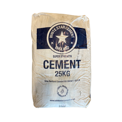 Whitestar Cement Water Resistant Bag 25kg