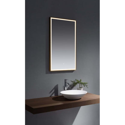 Winchcombe 1000x600mm Steel Framed Mirrors with Acrylic Edge Inner