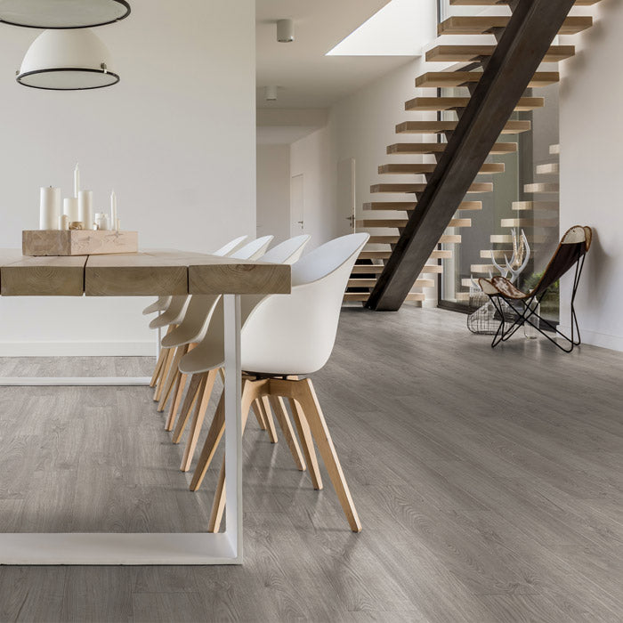 QA Urban Grey Click Plus Floor with Underlay