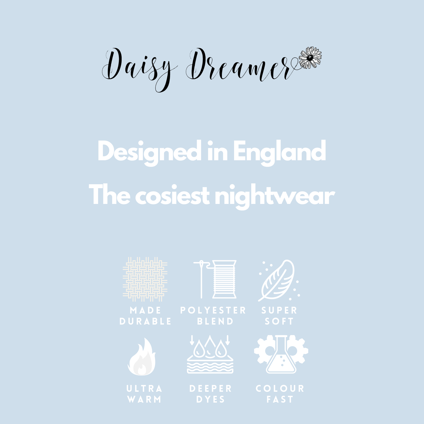 Women's Super Cosy Hooded Pyjama Set Soft Brushed Polyester Viscose Loungewear Warm and Elegant Nightwear Various Colours UK Sizes 8-22 by Daisy Dreamer