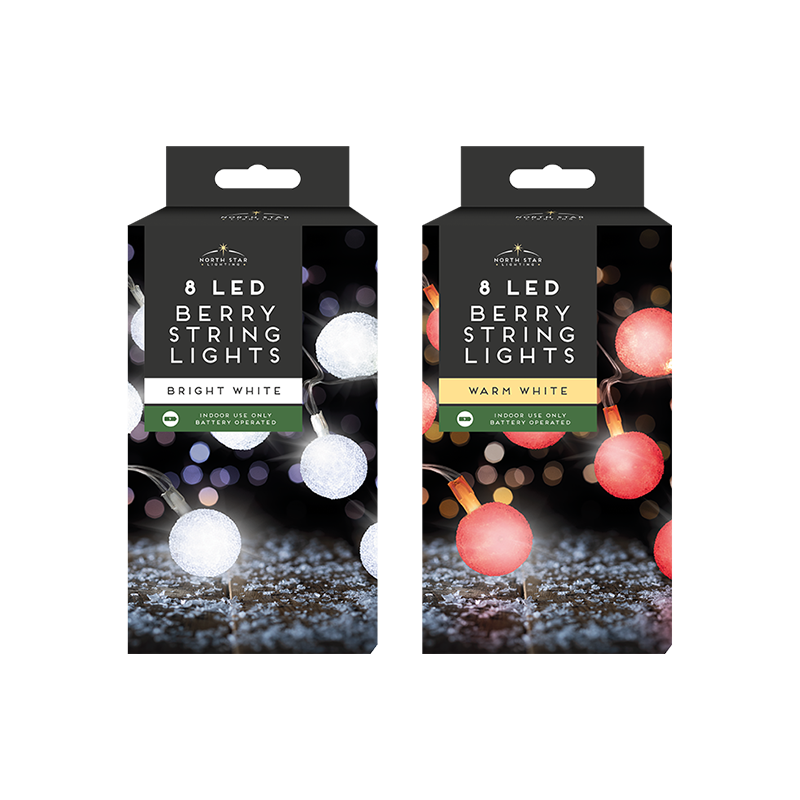 Guirnalda de luces Berry - 8 LED