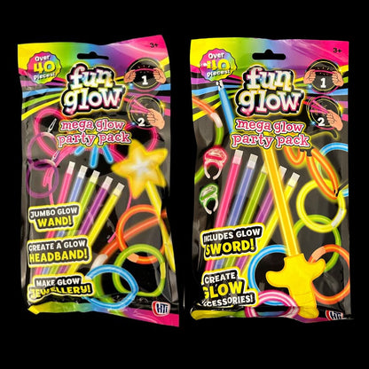 Glow Collection Mega Party Pack 2 Designs Available