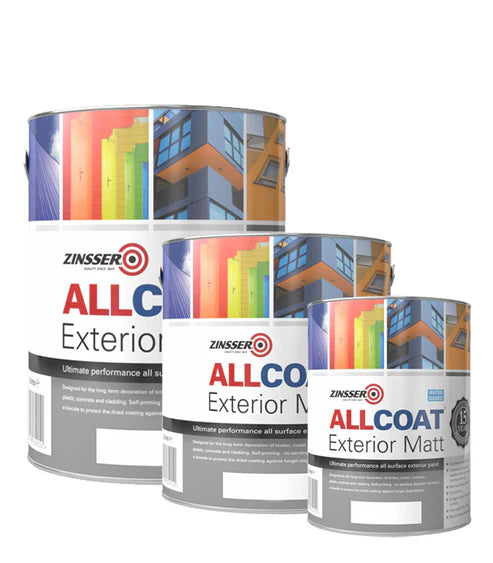 Zinsser Allcoat Exterior Wb Matt Wht