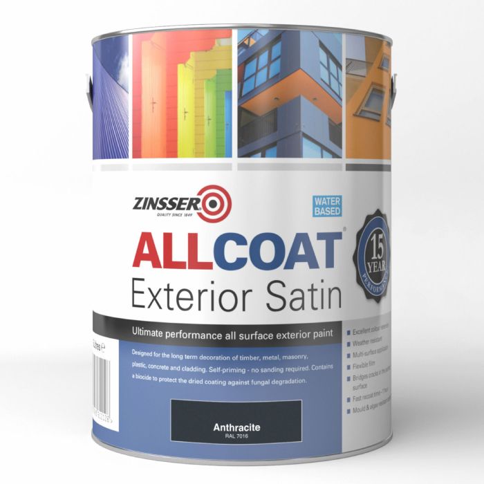 Zinsser Allcoat Ext Wb Satin Ral 7016