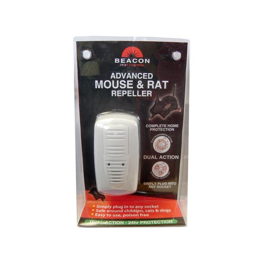 Rentokil Advanced Mouse & Rat Repeller - Dual Action Single Unit