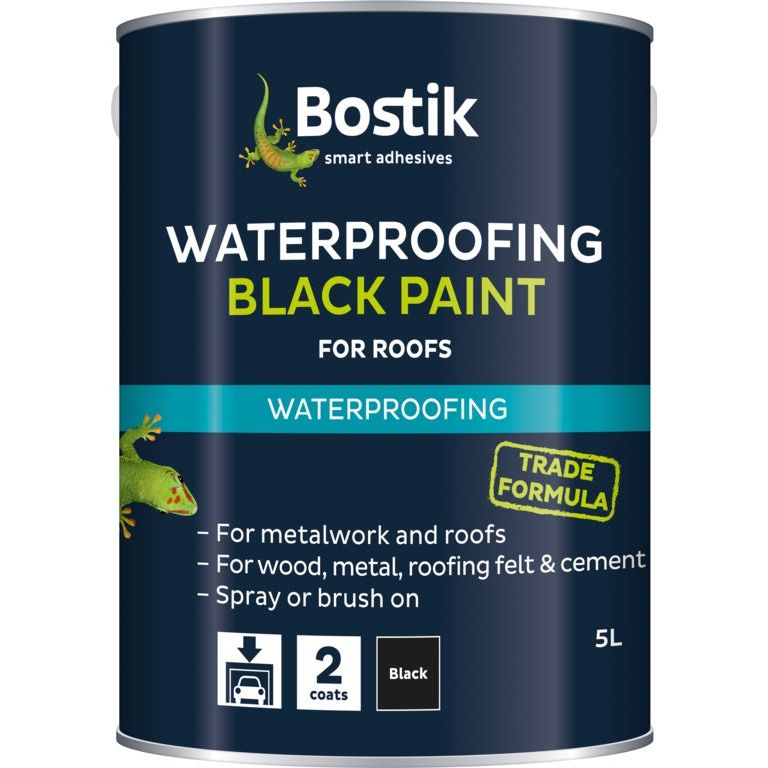 Bostik Bituminous Black Paint 2.5L