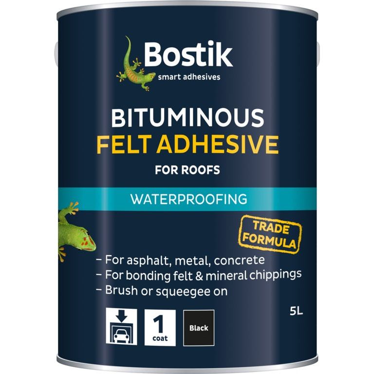 Bostik Bituminous Felt Adhesive for Roofs 2.5L