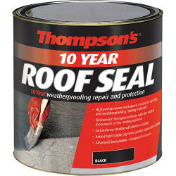 Sello de techo Thompson's de 10 años, 1 litro, gris
