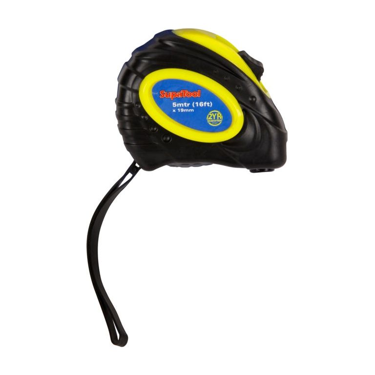 SupaTool Rubberised Tape Measure 5m x 19mm