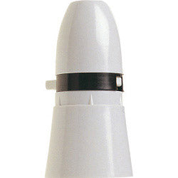Dencon White Switched Lampholder 1/2"