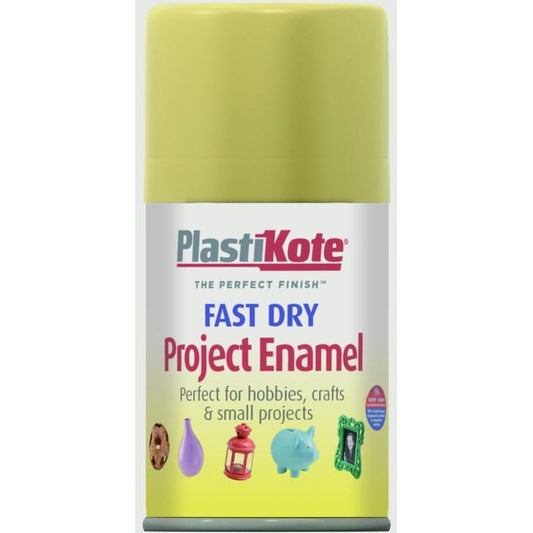 PlastiKote Fast Dry Enamel Aerosol Paint Gold Leaf - 100ml