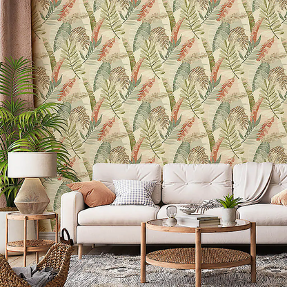 Belgravia Sarika Leaf Wallpaper