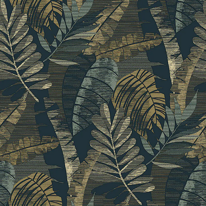 Belgravia Sarika Leaf Wallpaper