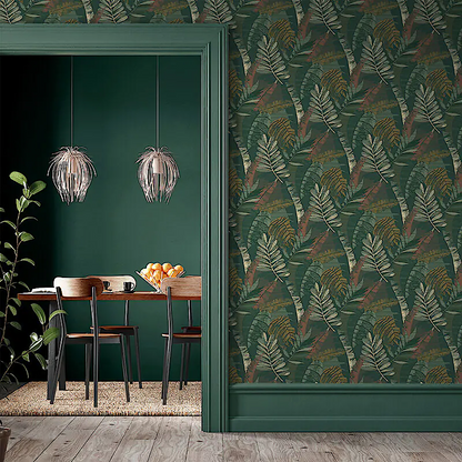 Belgravia Sarika Leaf Wallpaper