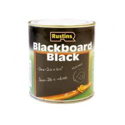 Rustins Quick Dry Blackboard Black 250ml