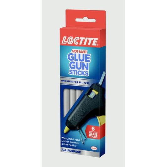 Loctite Hot Melt Glue Gun Sticks Pack 6