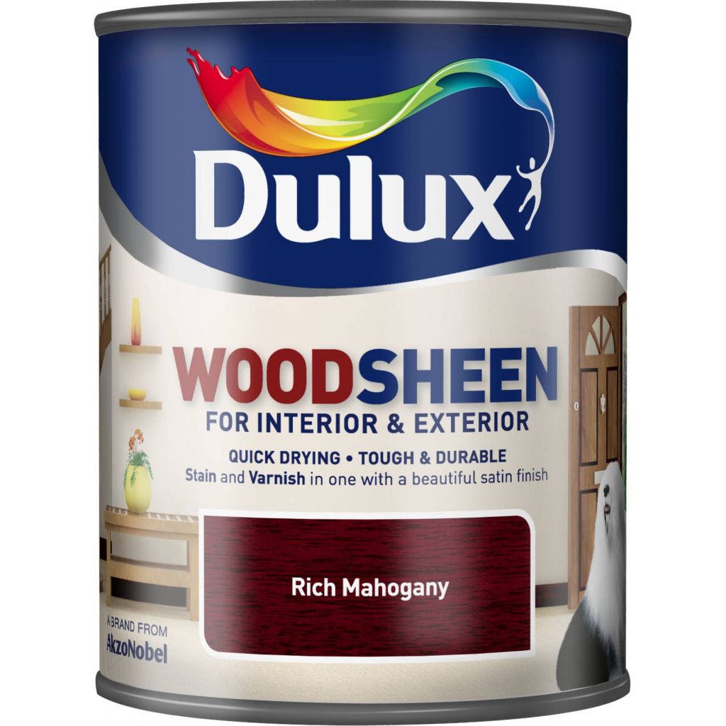 Dulux Woodsheen 750ml Rich Mahogany