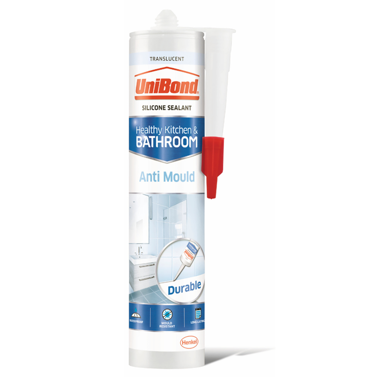 UniBond Anti-Mould Bathroom & Kitchen Sealant Translucent