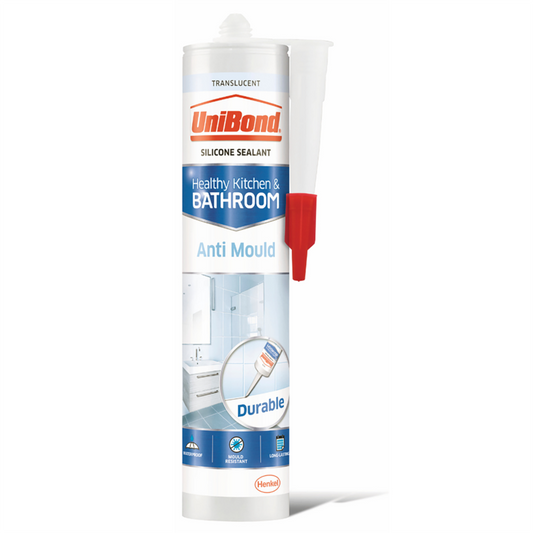 Scellant anti-moisissure UniBond pour salle de bain et cuisine translucide