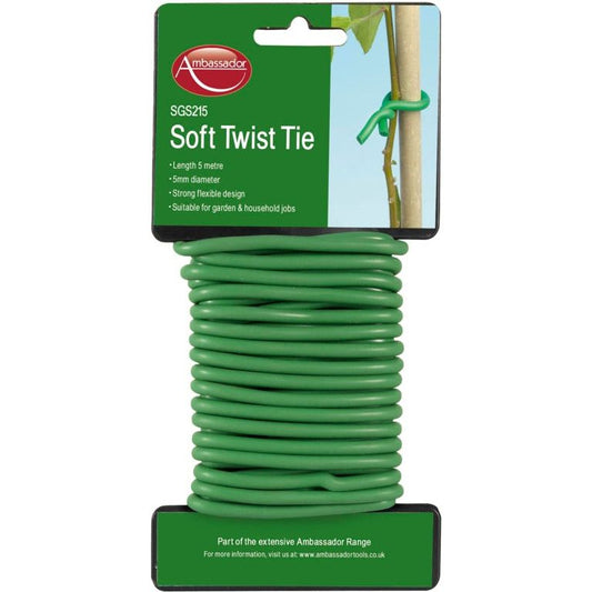 Ambassador Soft Twist Tie 5m