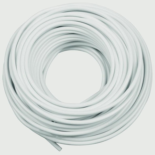 Cable de cortina con muelles SupaFix 100 cm - Recubierto de plástico blanco