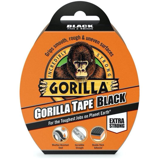 Gorilla Tape Noir Rouleau de 32 m