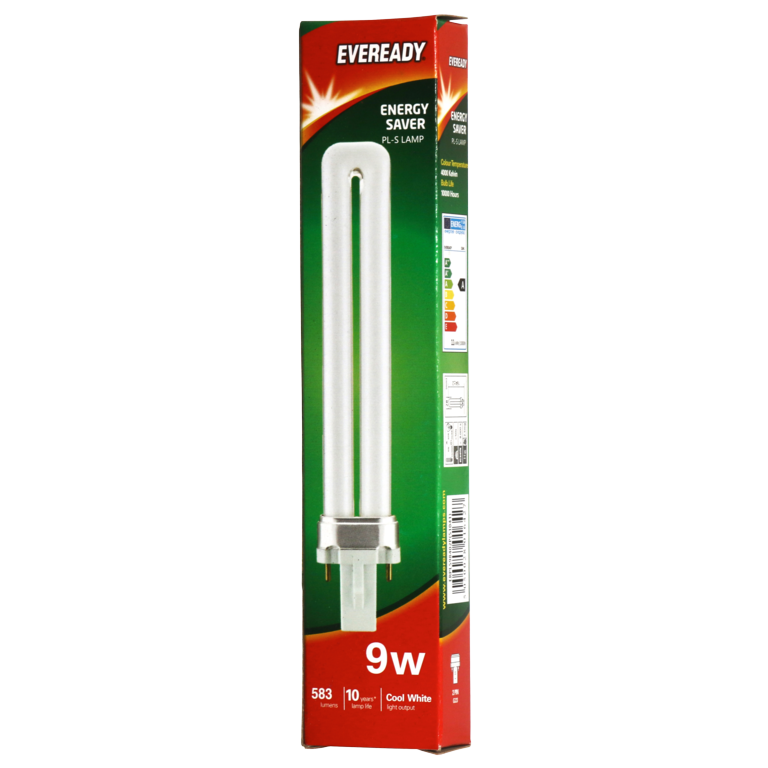 Eveready Energy Saver Bulb 9W Single 2 Pin