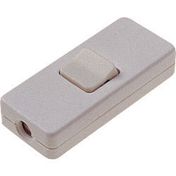 Interruptor pasante Dencon 2A adecuado para 2 Core Flex, blanco preempaquetado