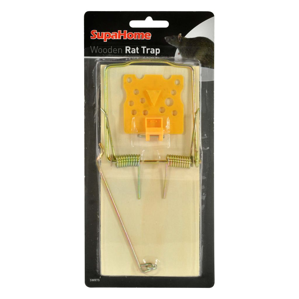 SupaHome Wooden Rat Trap