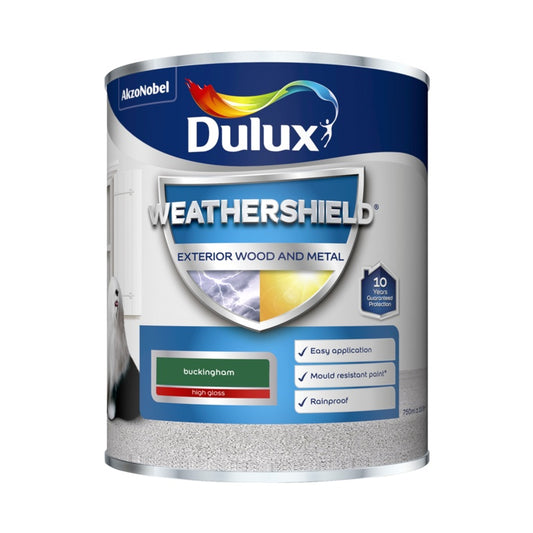Dulux Weathershield Exterior Gloss 750ml Buckingham