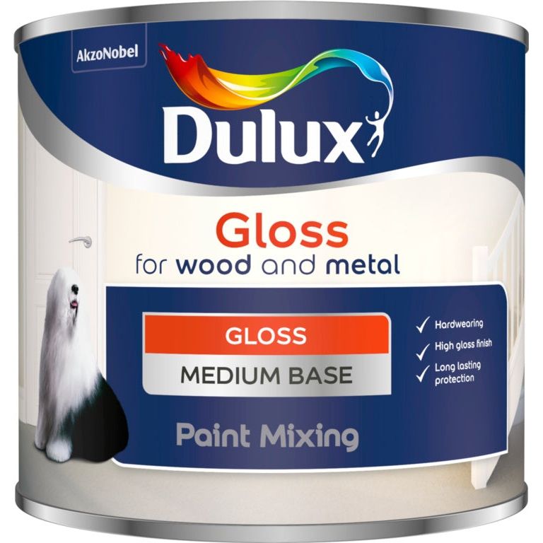 Dulux Color Mezcla Base Brillo 500ml Medio