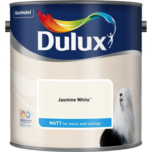 Dulux Matt 2,5L Blanc Jasmin