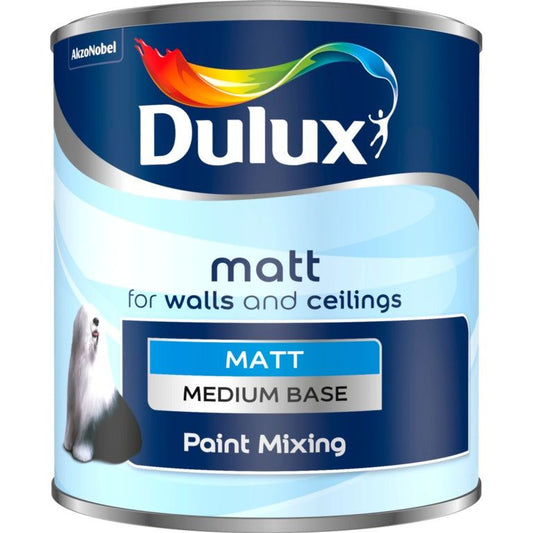 Dulux Colour Mixing Matt Base 1L Medium